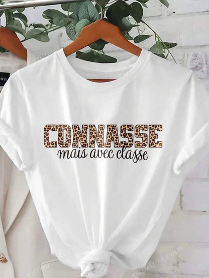 T-shirt personnalisé avec prénom ou texte – Cadeau original pour femme et homme